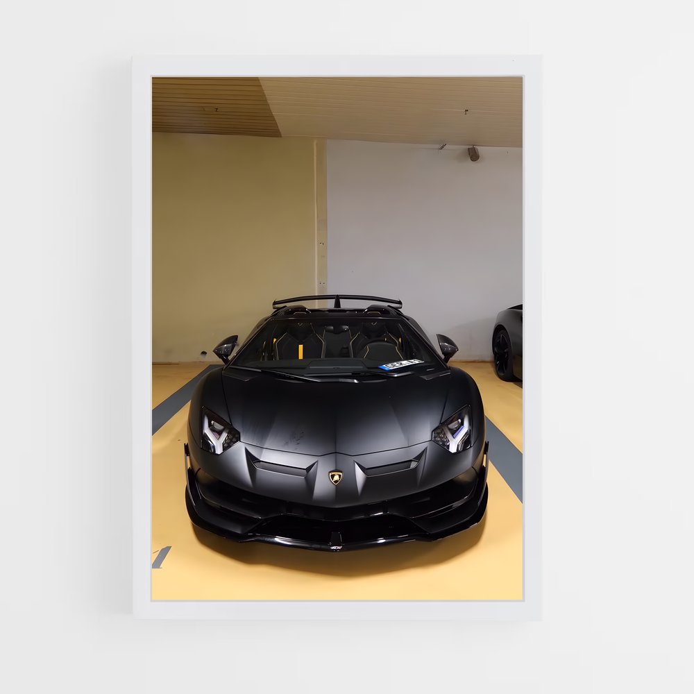 Poster Aventador svj – affiche Lamborghini (vue 3)